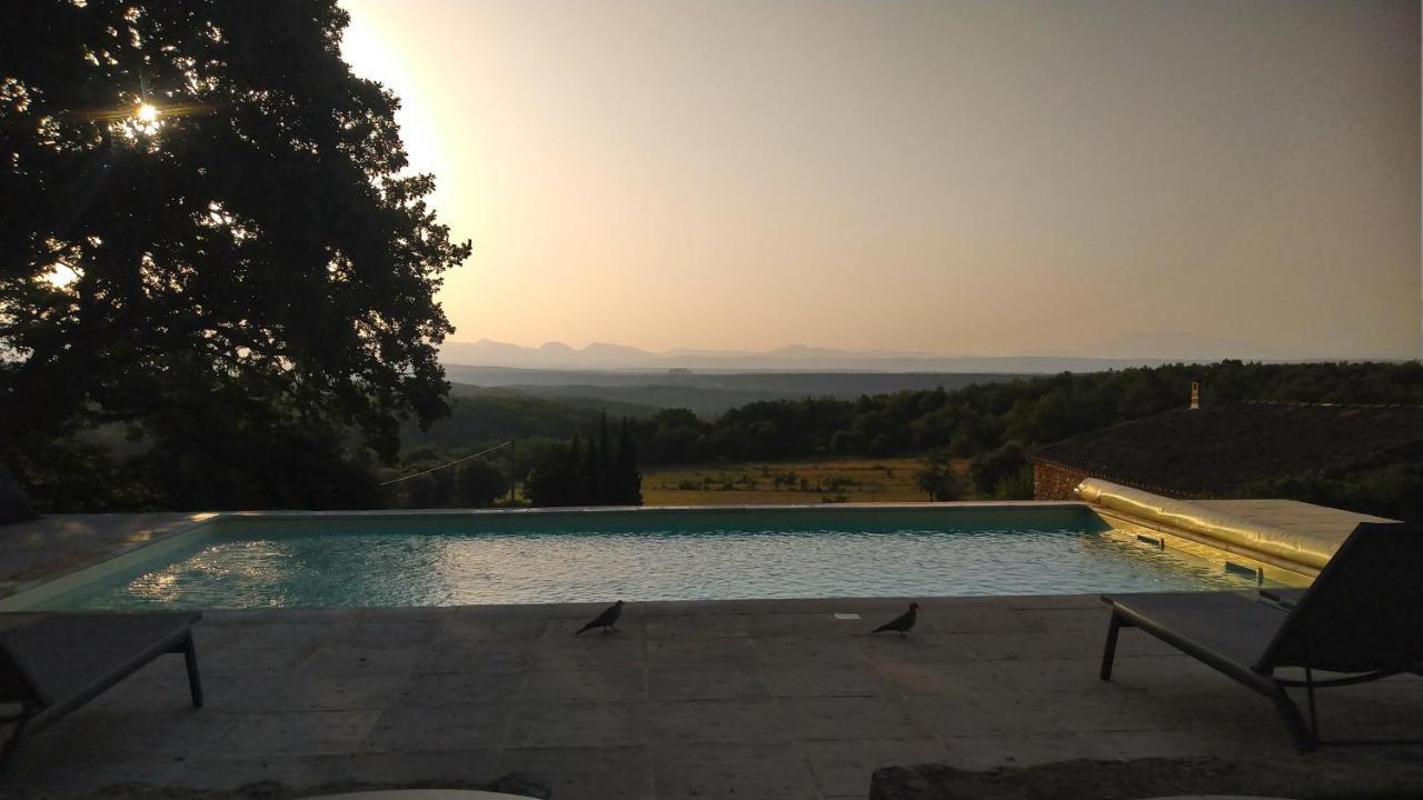 La Ferme Les Eybrachas Hotell Réauville Eksteriør bilde