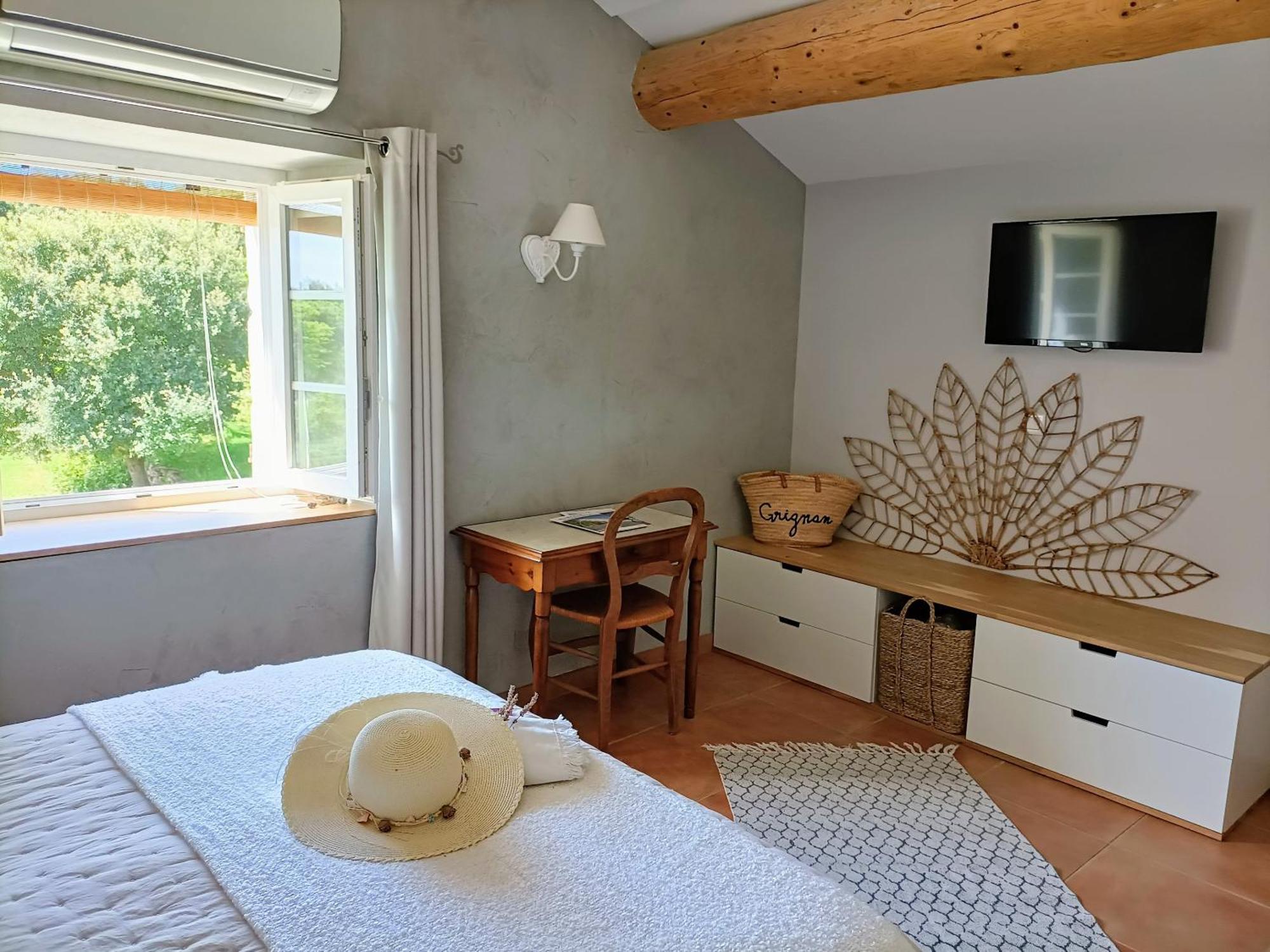 La Ferme Les Eybrachas Hotell Réauville Rom bilde